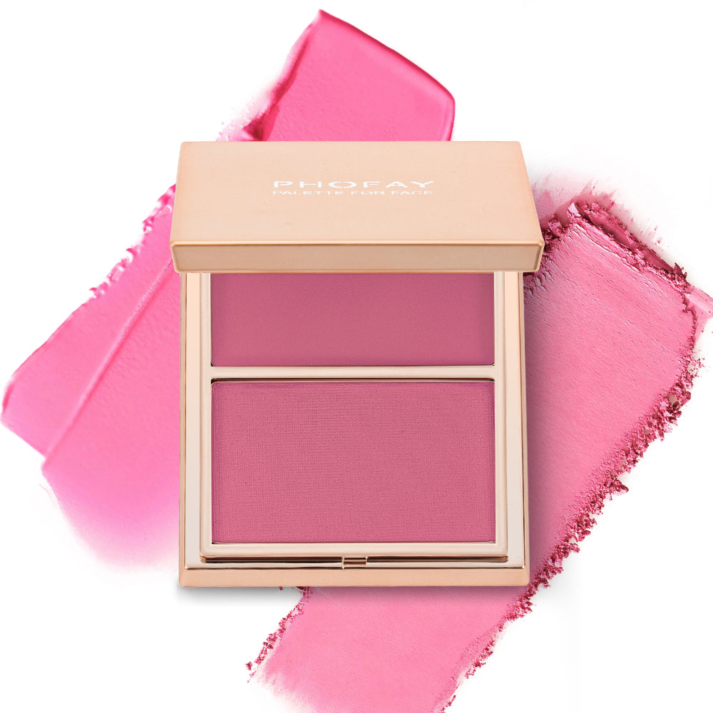 VELOUR Double Take Cream & Powder Blush Duo
