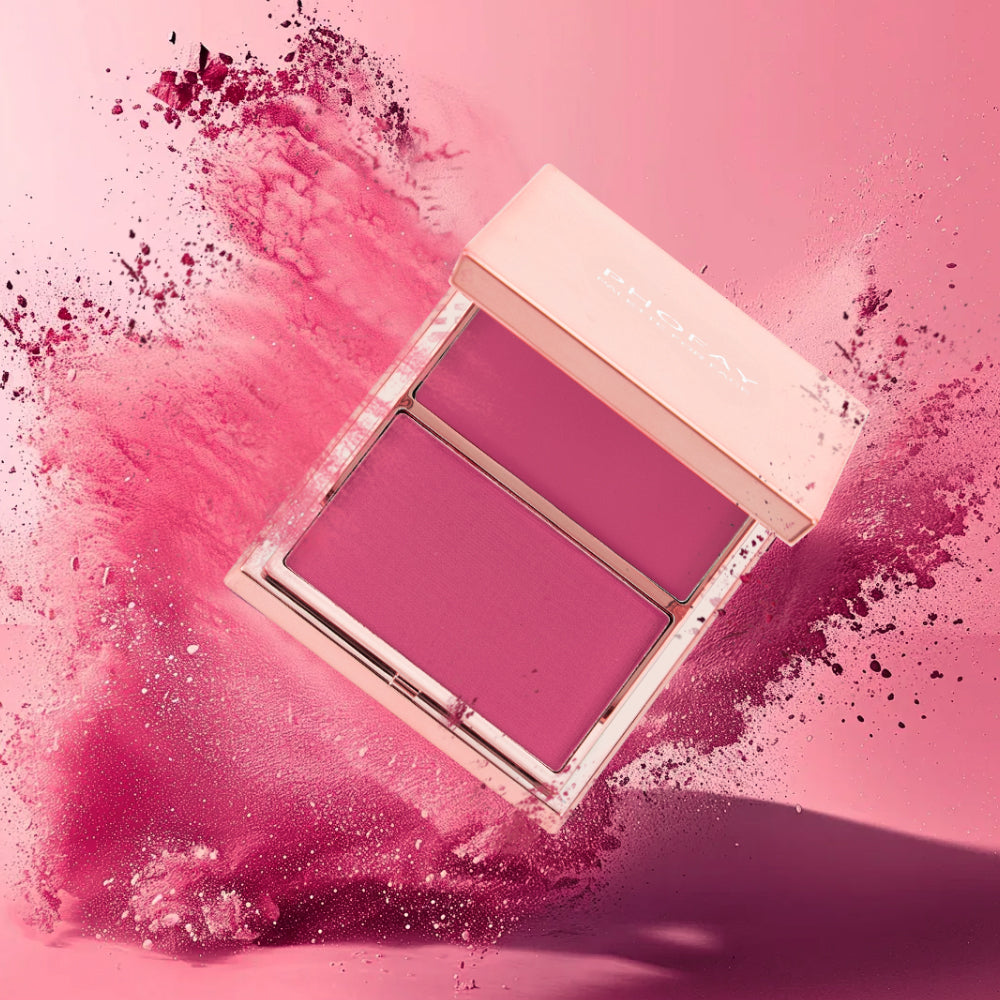 VELOUR Double Take Cream & Powder Blush Duo