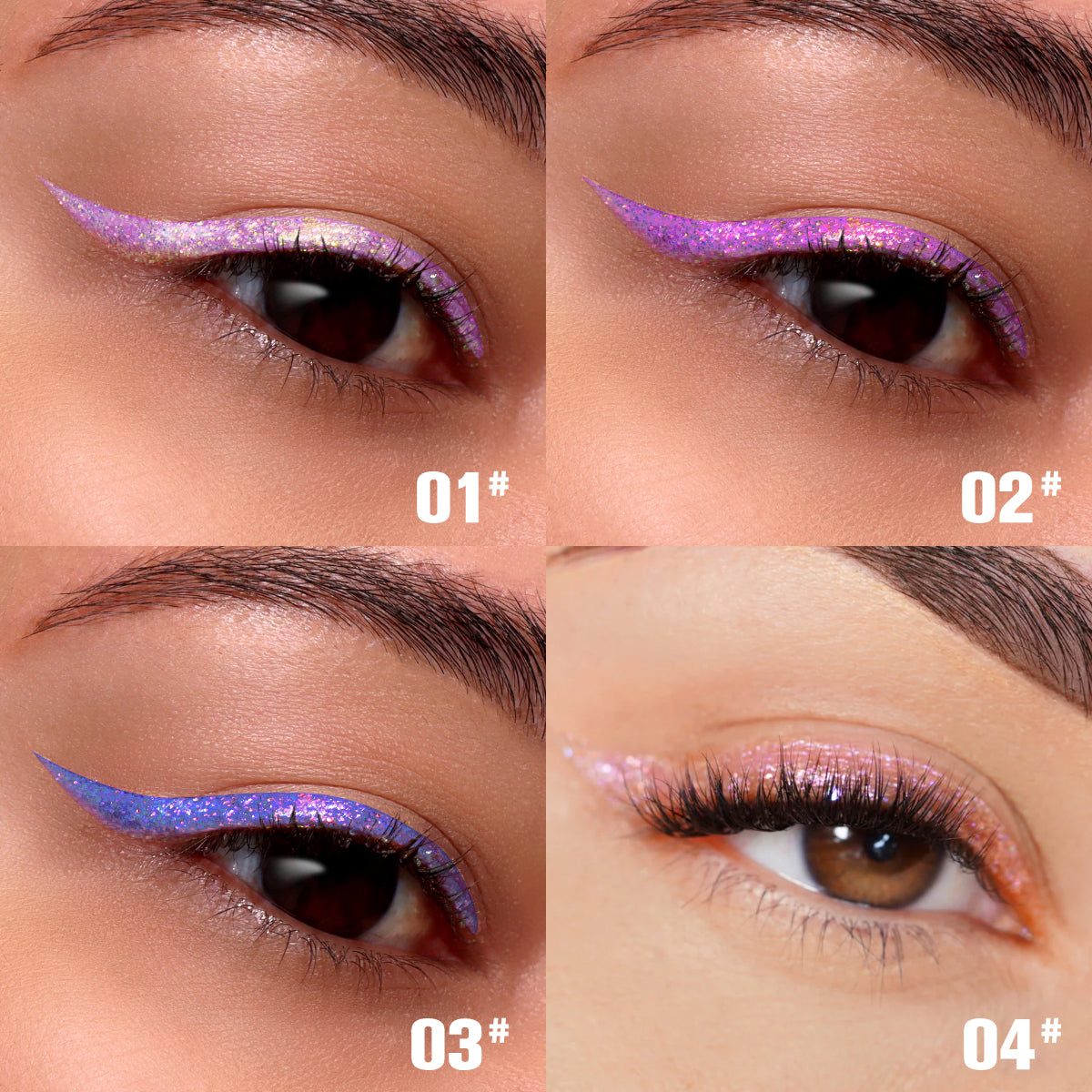 VELOUR Liquid Glitter Eyeliner Set