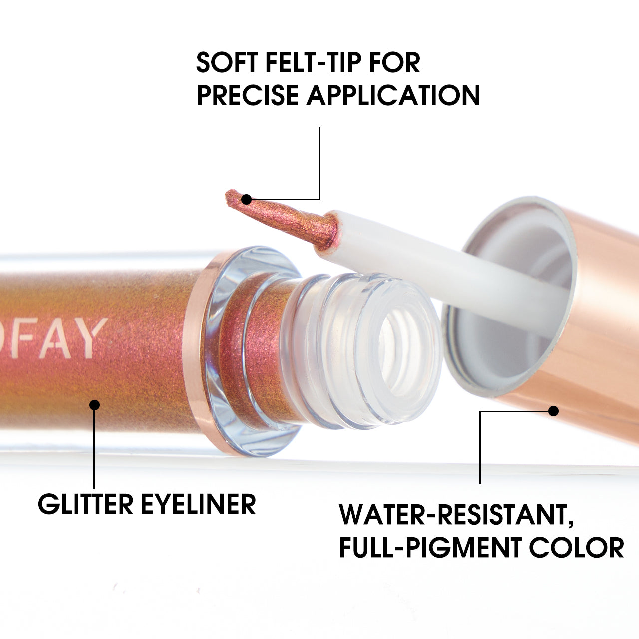VELOUR Liquid Glitter Eyeliner Set
