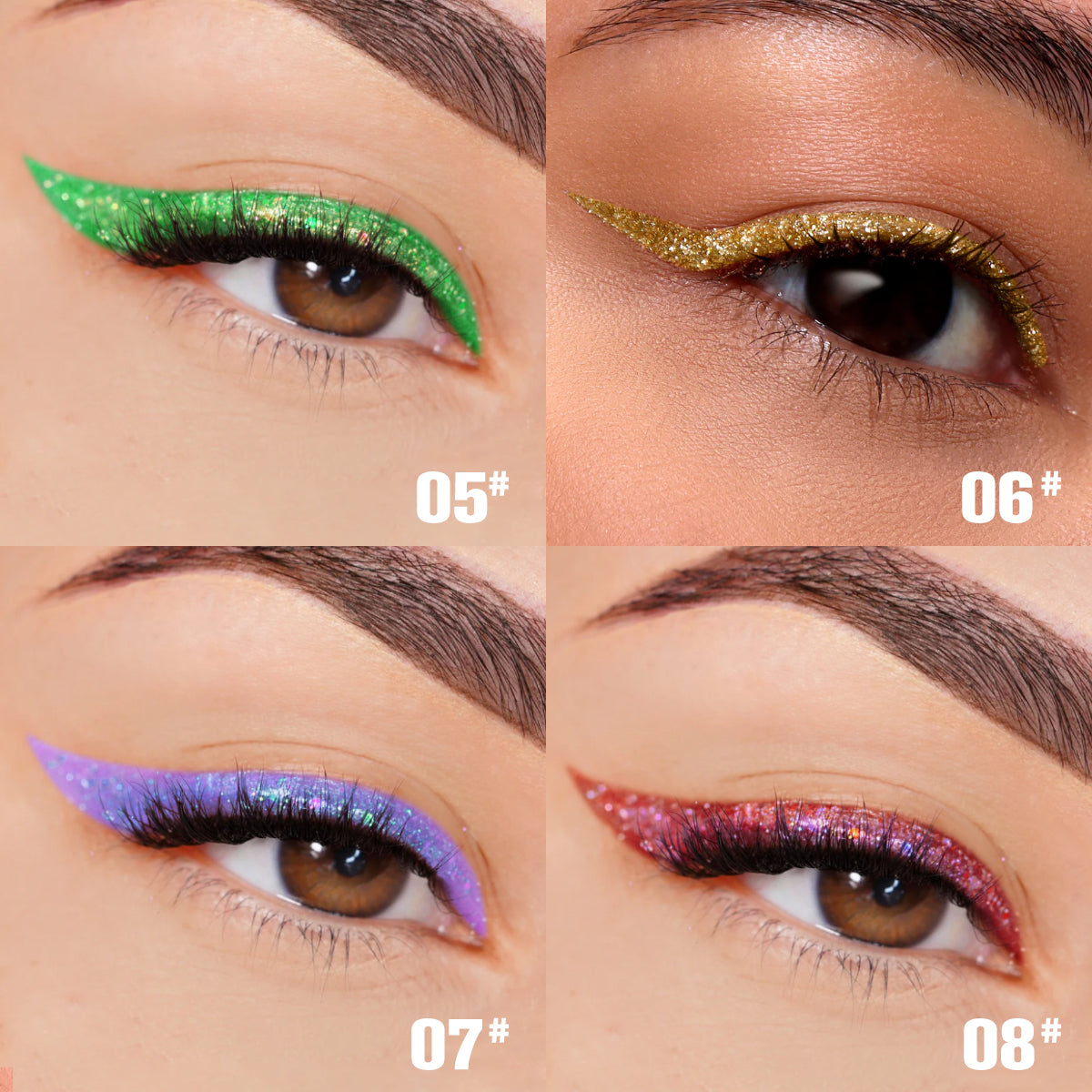 VELOUR Liquid Glitter Eyeliner Set