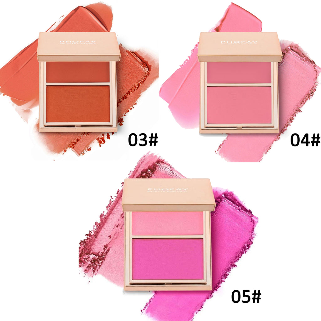 VELOUR Double Take Cream & Powder Blush Duo