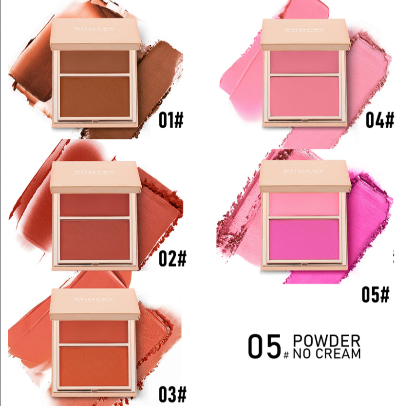 VELOUR Double Take Cream & Powder Blush Duo