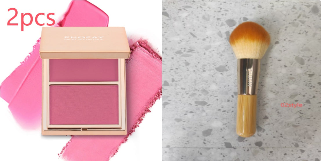 VELOUR Double Take Cream & Powder Blush Duo