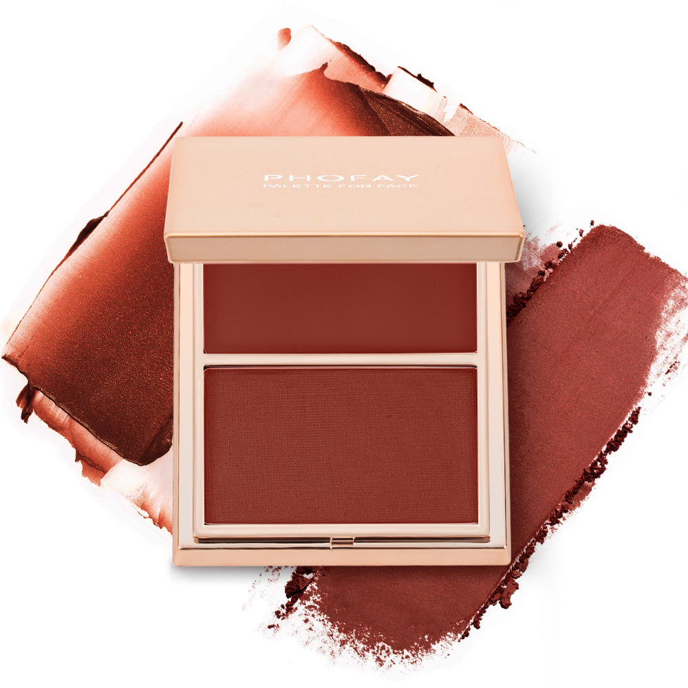 VELOUR Double Take Cream & Powder Blush Duo