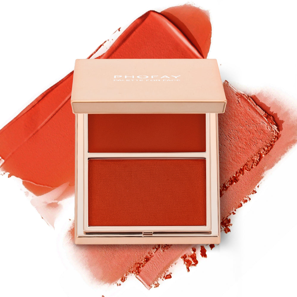 VELOUR Double Take Cream & Powder Blush Duo