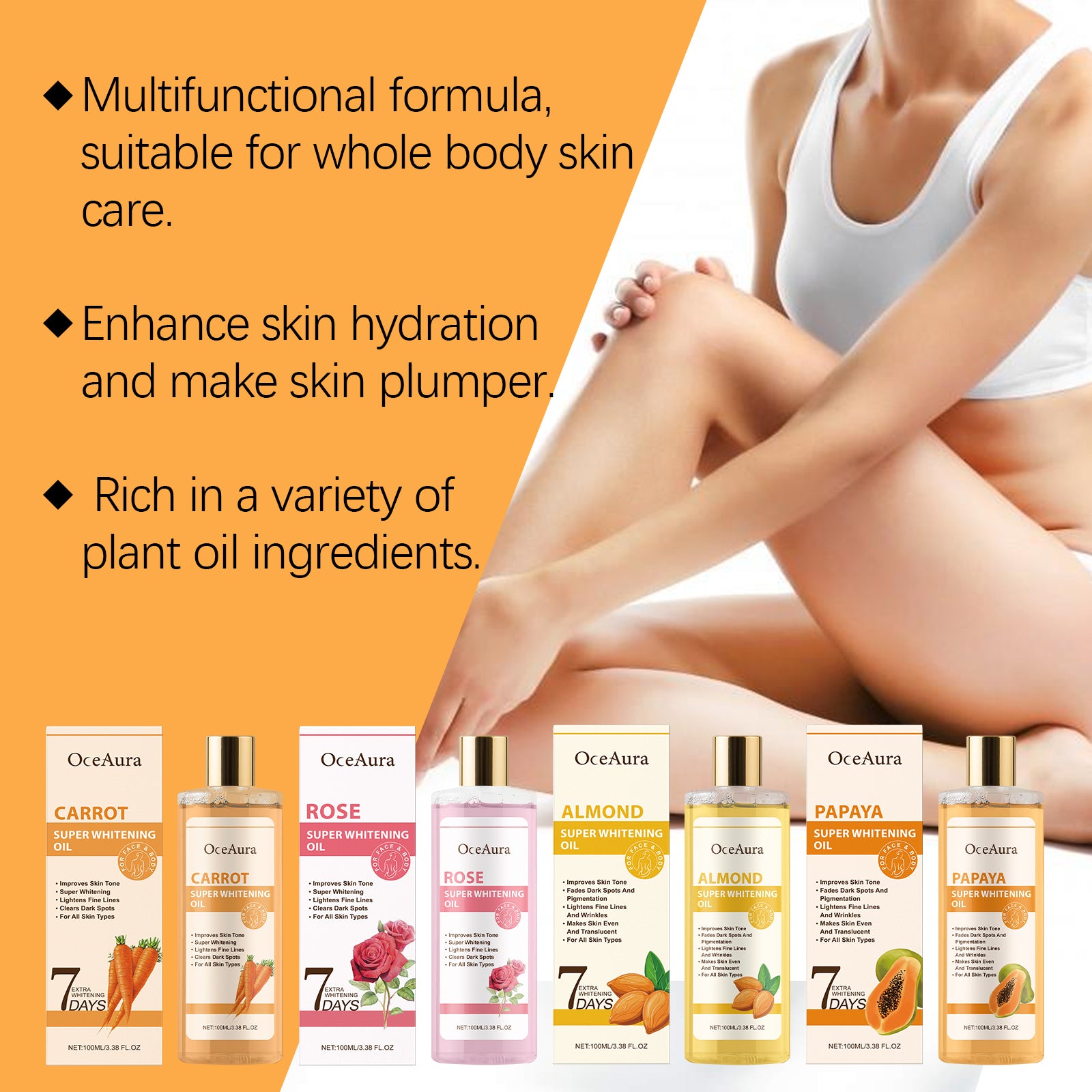VELOUR 7 Day Body Care Essential Oil