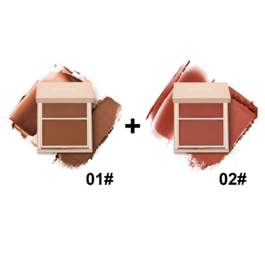 VELOUR Double Take Cream & Powder Blush Duo