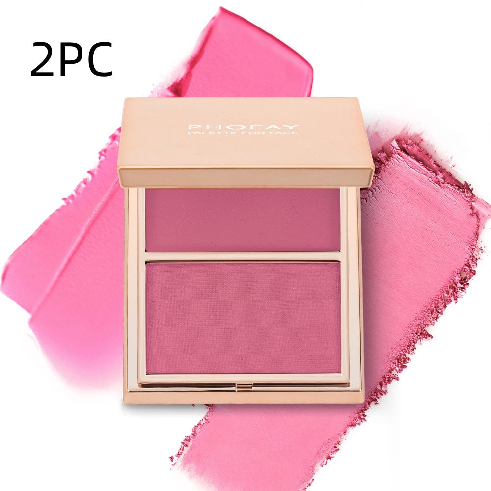 VELOUR Double Take Cream & Powder Blush Duo