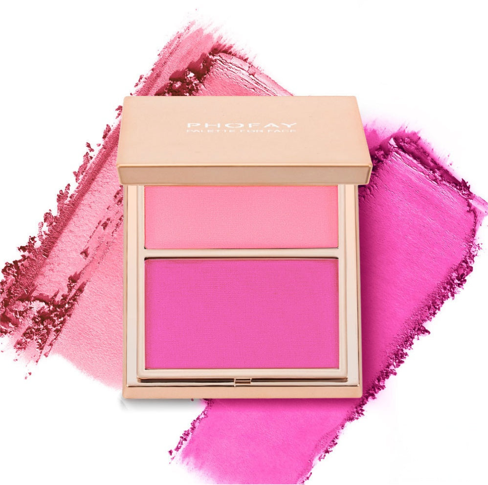 VELOUR Double Take Cream & Powder Blush Duo