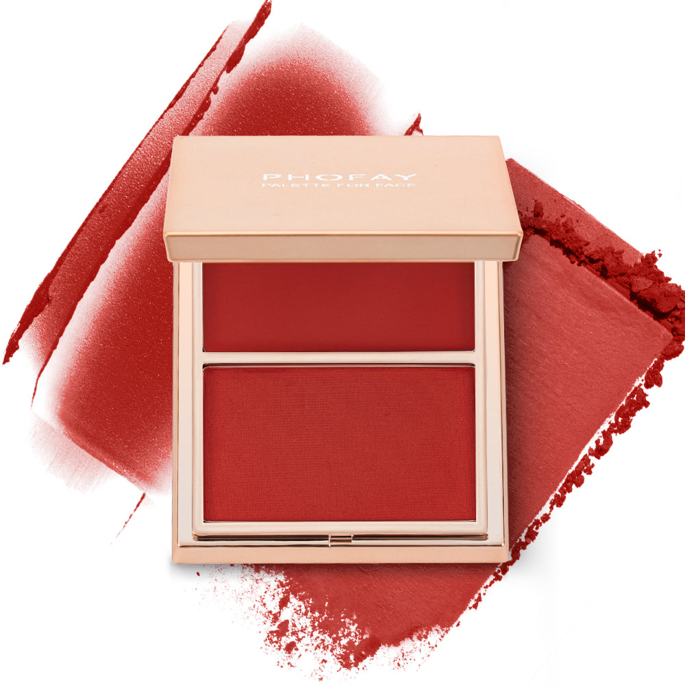 VELOUR Double Take Cream & Powder Blush Duo