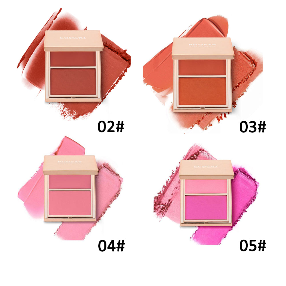 VELOUR Double Take Cream & Powder Blush Duo